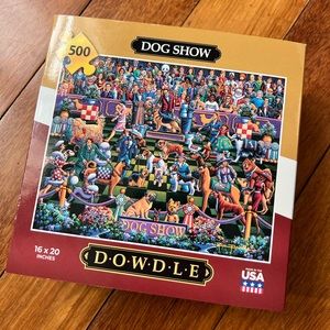 Dowdle Dog Show. 500 piece puzzle.